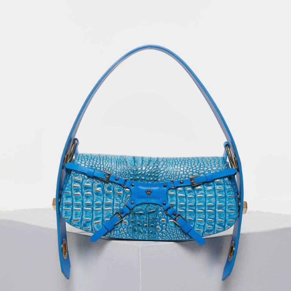COPY - Manc Lilith Purse blue